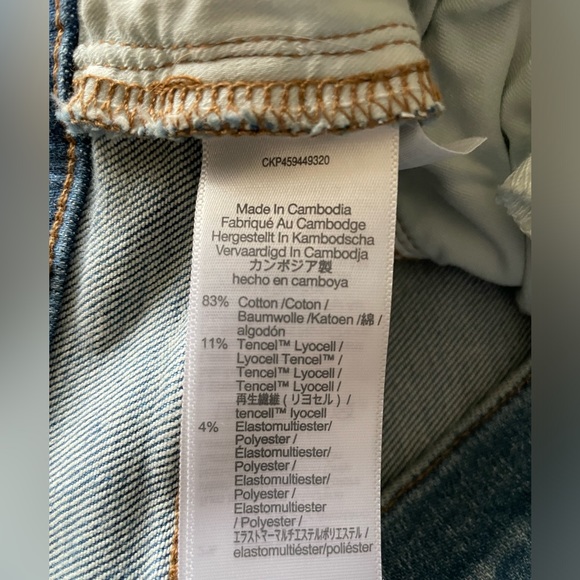 NWT Madewell Cali Demi Boot Blue Jeans Size 28 - Picture 9 of 13